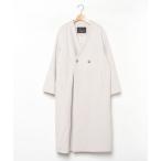 [SLOBE IENA] no color пальто 40 слоновая кость женский 