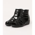 サンダル 「MUUM」チュールブーツサンダル レディース