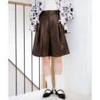 ショッピングハーフパンツ パンツ ダブルタックハーフパンツ レディース