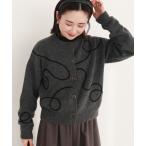 ショッピングカーディガン カーディガン コード刺繍ショートカーディガン レディース