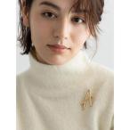 ショッピングイニシャル ネックレス イニシャルブローチA レディース