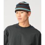 ニット帽 ニットキャップ マルチボーダー ワッチキャップ メンズ レディース