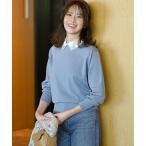 ニット セーター ビジューデザイン 2WAY ニット レディース