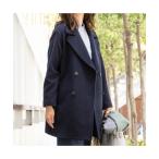 ピーコート pコート 「カシミヤブレンド」ウールショート丈Pコート レディース