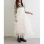 ショッピングティアード ワンピース フリルティアードジャンスカ