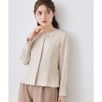 ブラウス シャツ 「ハレの日・通勤」リボンデザイン ペプラムブラウス レディース