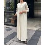 ワンピース ネップ調カットワンピース