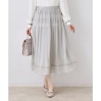 ショッピングミモレ丈 スカート 入学式 卒業式 「ハレの日・通勤」マジョリカプリーツスカート