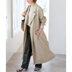 コート アウター 「追加」エアリーギャバジンコート レディース