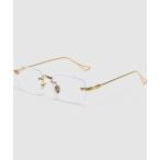  модные очки без линз очки очки [urge select]Y2K обод отсутствует бесцветные линзы модные очки без линз [ квадратное ] женский 