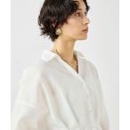 ショッピングパール ブラウス シャツ ウォッシャブルパール釦スキッパータックブラウス レディース