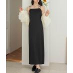 ワンピース Iラインリブキャミワンピース