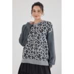 ショッピングクリスマス ニット セーター アームシャギーニットトップス レディース