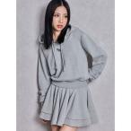 ショッピングＧＧ ワンピース GGプレートドッキングフレアスウェットワンピース