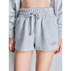 パンツ NEW ラインストーンGYDAラメショートパンツ レディース