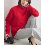 ニット セーター 「KATHARINE ROSS」12Gラクーン混ハイネックニット レディース