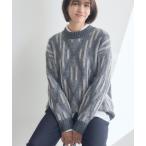 ニット セーター 「PILLINI/ピリーニ」3Gダイヤジャガードプルオーバー レディース