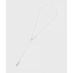 ネックレス 「フリー調整／2WAY」Y字シンプルネックレス レディース