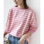 ショッピングボーダー tシャツ 「SHIPS別注」TENNESSEE:「洗濯機可能」ワイド ボーダー TEE レディース