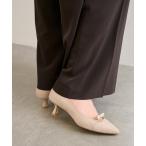 ショッピングパンプス パンプス 5cmポインテッドナローリボンパンプス