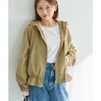 マウンテンパーカー ウインドブレーカー 裾フレア フード付きマウンテンパーカー レディース