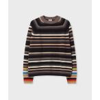 ショッピングポールスミス ニット セーター ウィメンズ カシミヤブレンド ストライプ ニット/ 165201 674N レディース