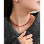 ショッピングビーズ 指輪 リング カラービーズネックレス レディース