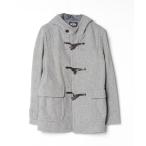 「BEAMS」 ダッフルコート MEDIUM グレー メンズ