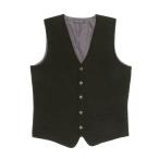 「TOKYO SHIRTS」 ベスト L ダークブラウン メンズ