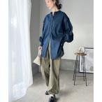 [ms+ ideal] длинный рукав туника LARGE темно-синий женский 