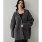 「Whim Gazette」 ニットカーディガン FREE グレー レディース