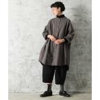 「soulberry」 長袖チュニック LL チャコールグレー レディース