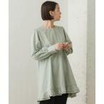 [F by ROSSO] длинный рукав туника FREE мята женский 