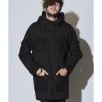 「NO ID.」 モッズコート ONE SIZE ブラック メンズ