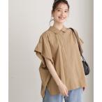 「N.（N. Natural Beauty Basic）」 半袖シャツ MEDIUM ベージュ レディース
