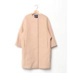 ショッピングダッフル 「SHIPS」 ダッフルコート 36 ベージュ レディース