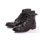 ショッピングドゥ ブーツ ドレープレースアップブーツ whoop-de-doo/フープディドゥ メンズ