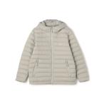 ショッピングmiddle 「DANTON」 ダウンジャケット X-SMALL グレイッシュベージュ メンズ