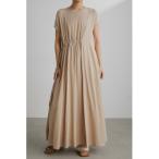 「STYLEMIXER」 半袖ワンピース SMALL ベージュ レディース