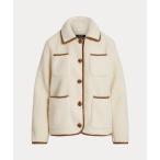 ショッピングラルフ コート アウター フェイクシアリング テディ コート レディース