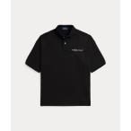 ポロシャツ リラックス フィット ロゴ ジャージー ポロシャツ メンズ