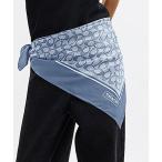 スカーフ バンダナ ヴィンテージ シグネチャー プリント シルク スクエア スカーフ レディース メンズ