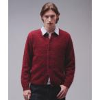 ショッピングボレロ カーディガン Brushed mix crewneck knit cardigan / ブラッシュドミックスクルーネックニットカーディガン メンズ レ