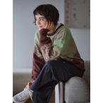 ニット セーター グラデーションニットプルオーバー レディース