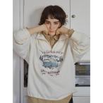 ショッピング裏起毛 tシャツ 裏起毛ハーフジッププルオーバー レディース