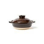 ショッピング土鍋 鍋 長谷園 / 伊賀土鍋 飴釉 中