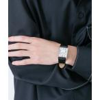 ショッピングバンド 腕時計 SEIKO/セイコー コラボレーション スクエア ブラック メンズ
