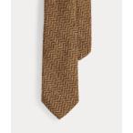 ショッピングネクタイ ネクタイ ヘリンボーン ウール ネクタイ