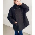 [moment+] бушлат L черный женский 