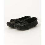 ショッピングMINNETONKA 「Minnetonka」 モカシンシューズ 7 ブラック レディース